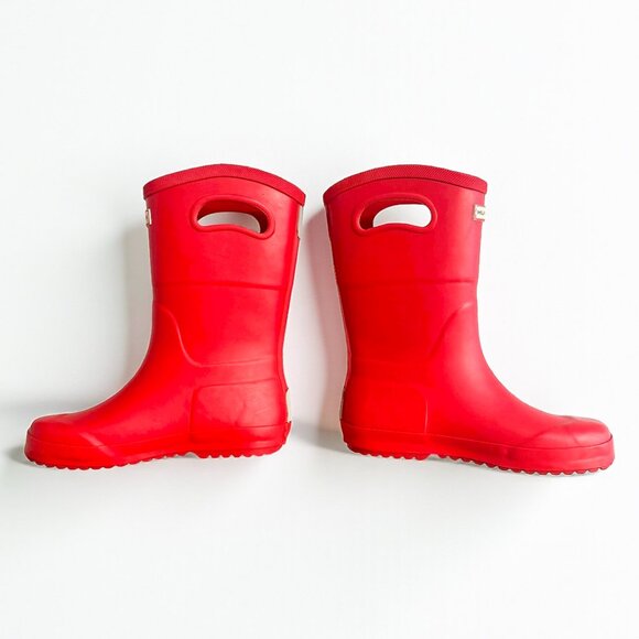 Kids Red Hunter Rain Boots Waterproof Rubber Boots Target Collab Size 2 - Picture 3 of 7